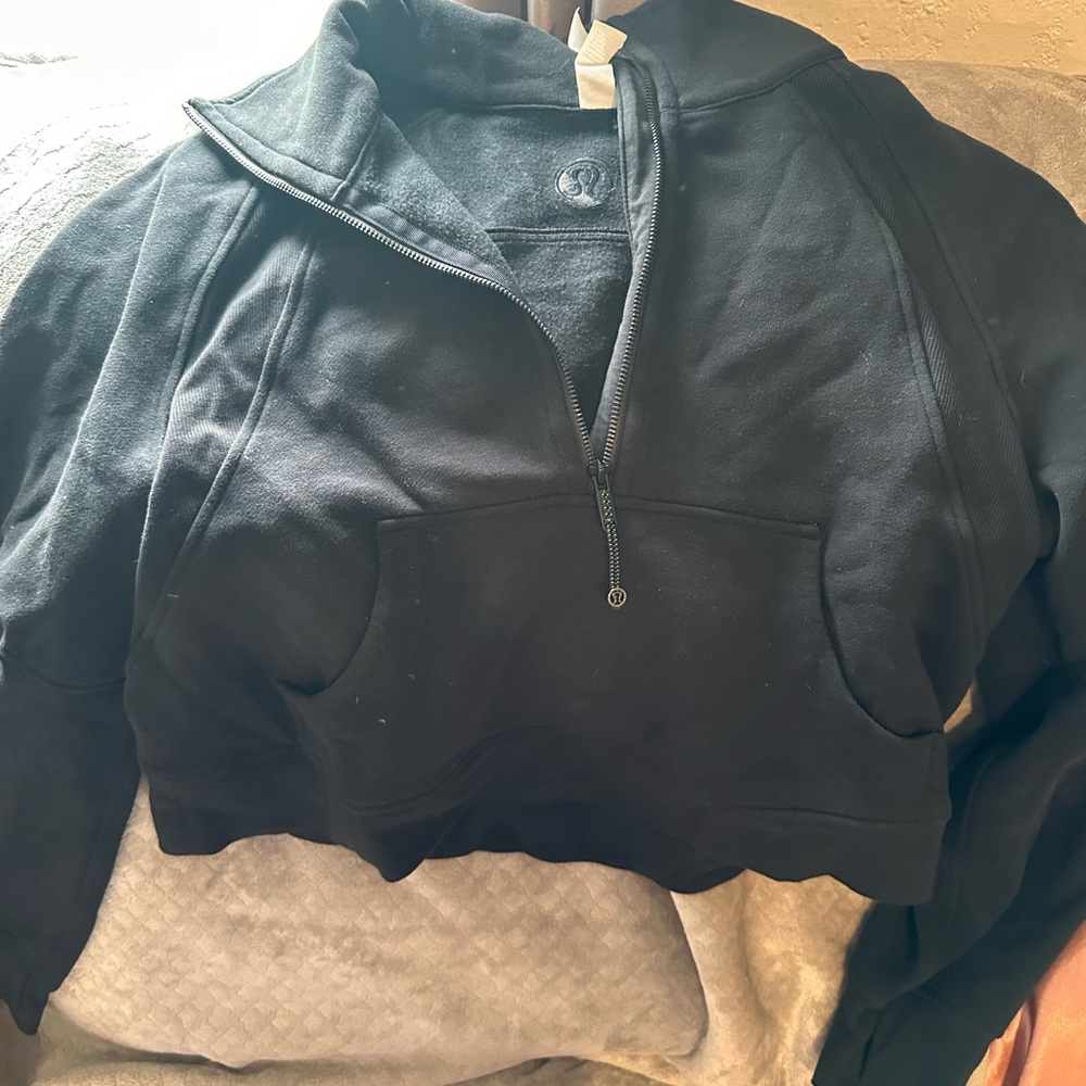 lululemon athletica Black Bomber Jacket